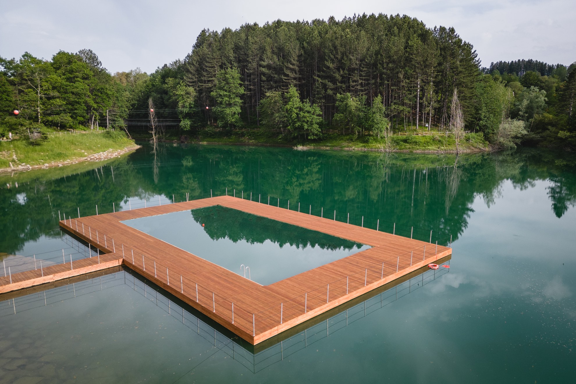 Floating Bio-Swimming Pool